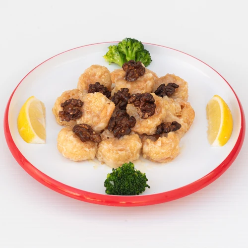 Lemon Glazed Walnut Shrimp