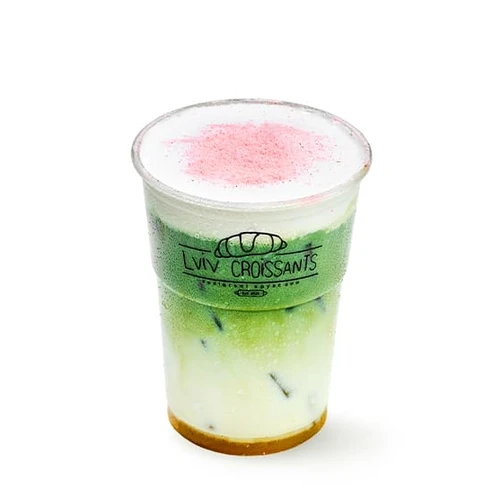 Cold Foam Matcha Blossom Latte