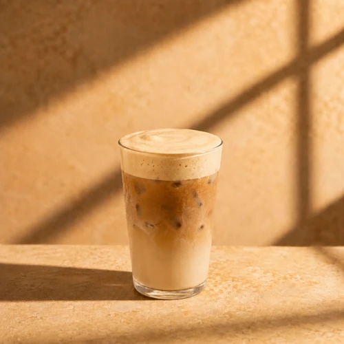 Iced Cookie Butter Cold Foam Latte