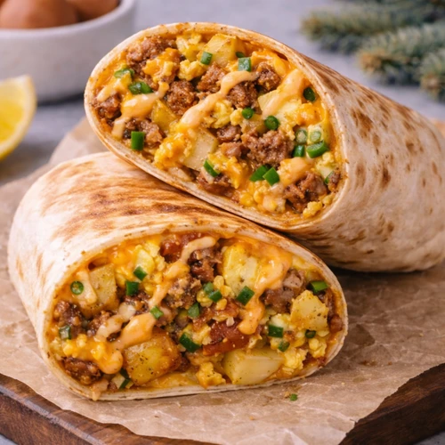Full Send Chorizo Burrito