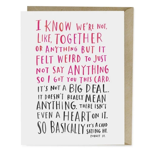 Emily McDowell & Friends - Awkward Dating Card