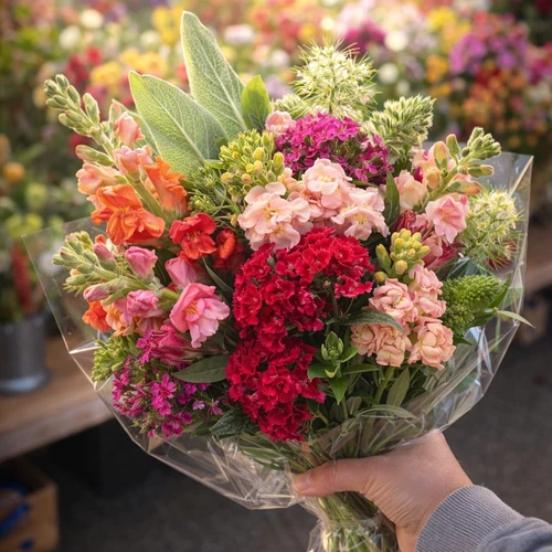 Mixed Amish Bouquets