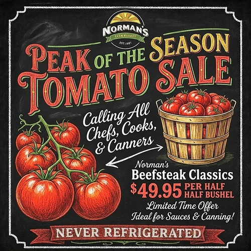 Half Bushel Tomatoes