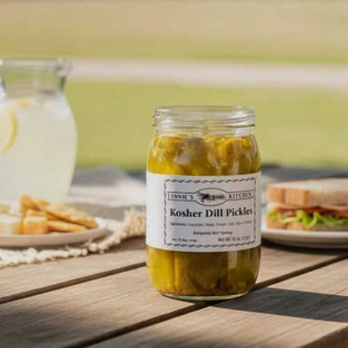 Kosher Dill Pickles by Annie's Kitchen