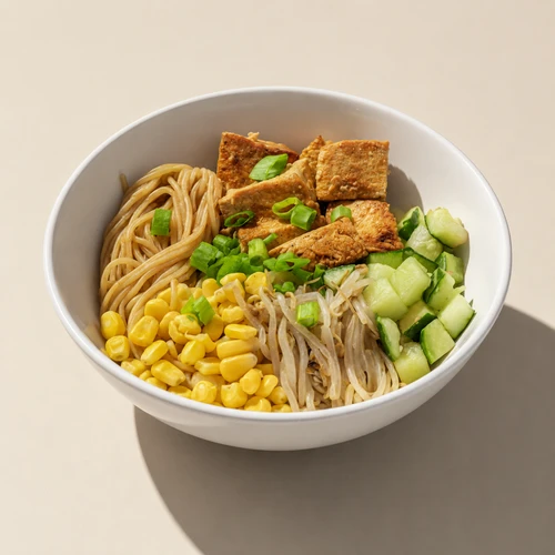 furu sesame noodles & griddled tofu