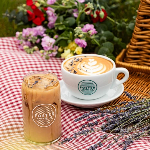 Lavender Honey Latte
