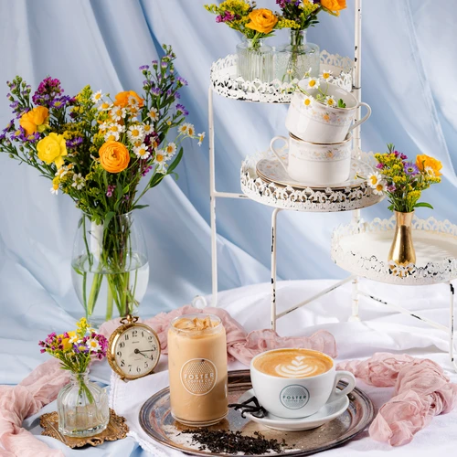 Salted Vanilla Earl Grey Latte