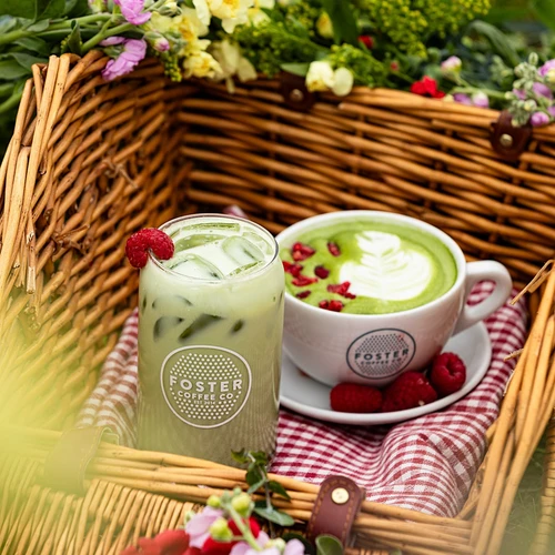 Raspberry Matcha