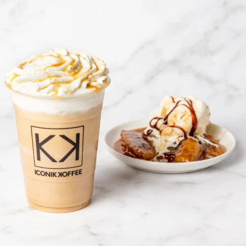 Bananas Foster Latte