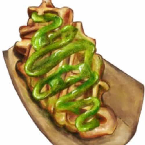 Matcha Milk Jam Croffle