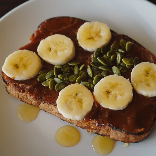 Pumpkin Banana Toast