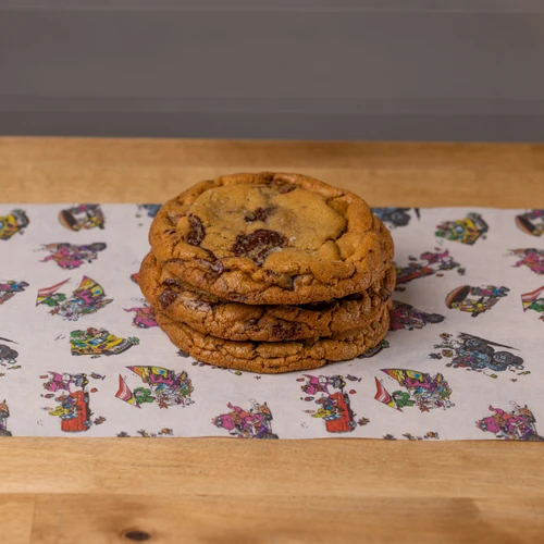 Triple Chocolate Chip Cookie