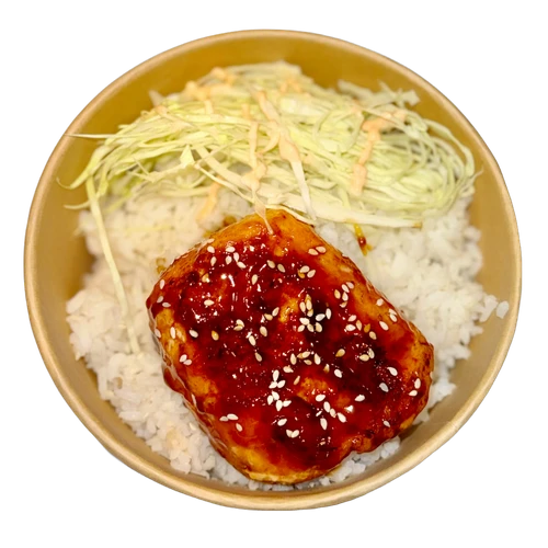Salmon Teriyaki over rice