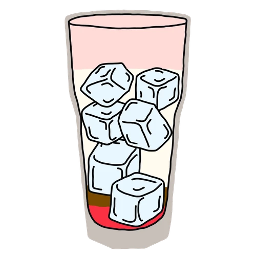 Iced Strawberries & Cream
