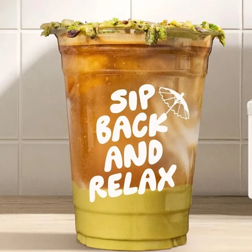 Iced Pistachio Latte