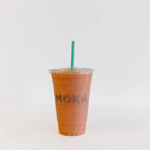 Blended Stawberry Banana Smoothie