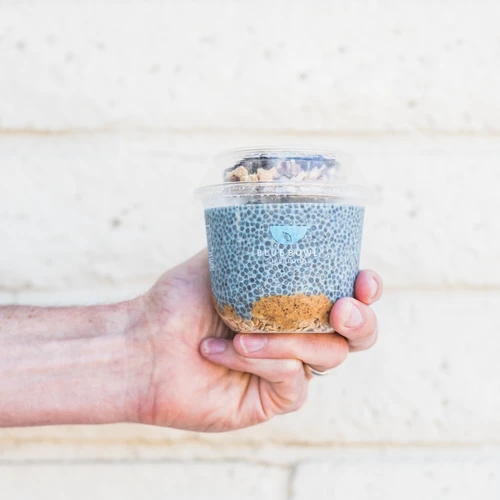 Blue Bowl Chia Parfait