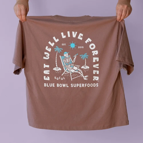 Eat Well Live Forever Shirt - Short