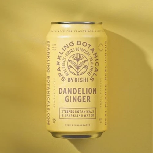 Rishi Sparkling Tea Dandelion Ginger