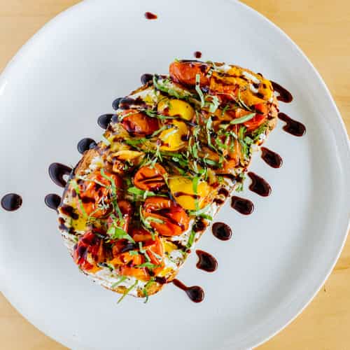 Tomato Basil Toast