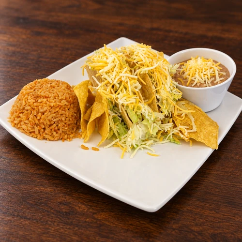 2 Hard Shell Tacos Plate