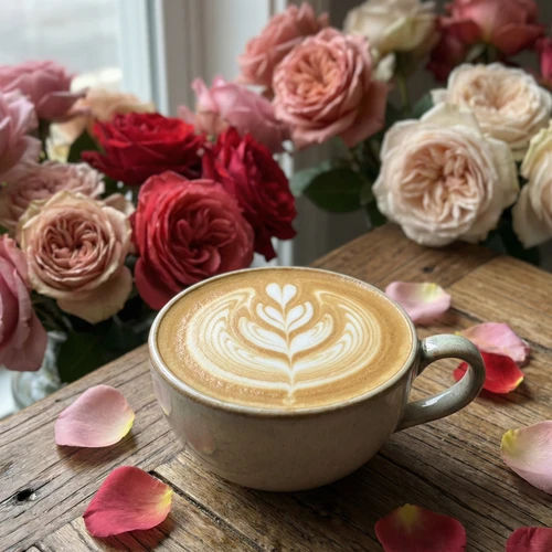Wild Rose Latte