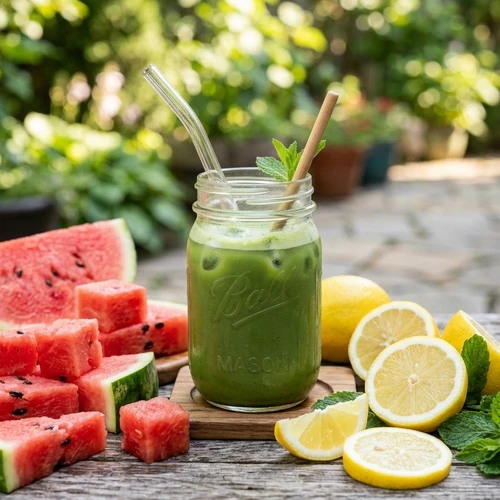 Watermelon lemonade Matcha