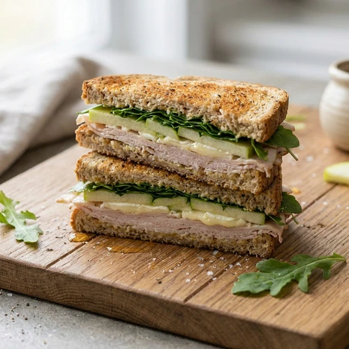 Honey Apple Brie Turkey Sandwich