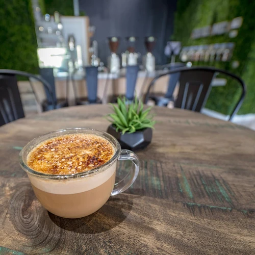 Crème Brûlée Latte