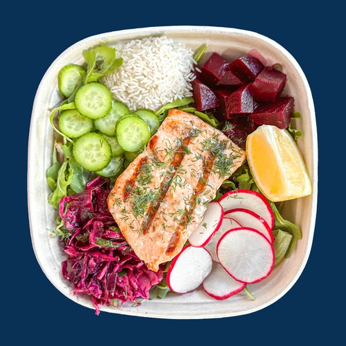 Salmon Half & Half