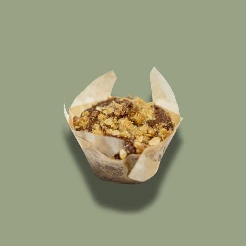 CARROT OAT CRUMBLE MUFFIN