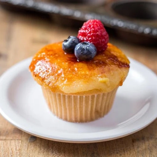 Crème Brule Cupcake