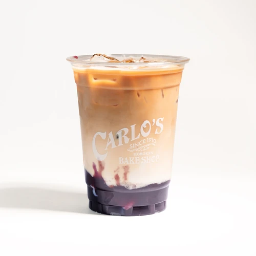 Blueberry Iced Latte