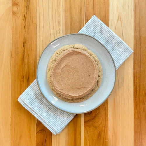 Churro Buttercream Frosted Cookie