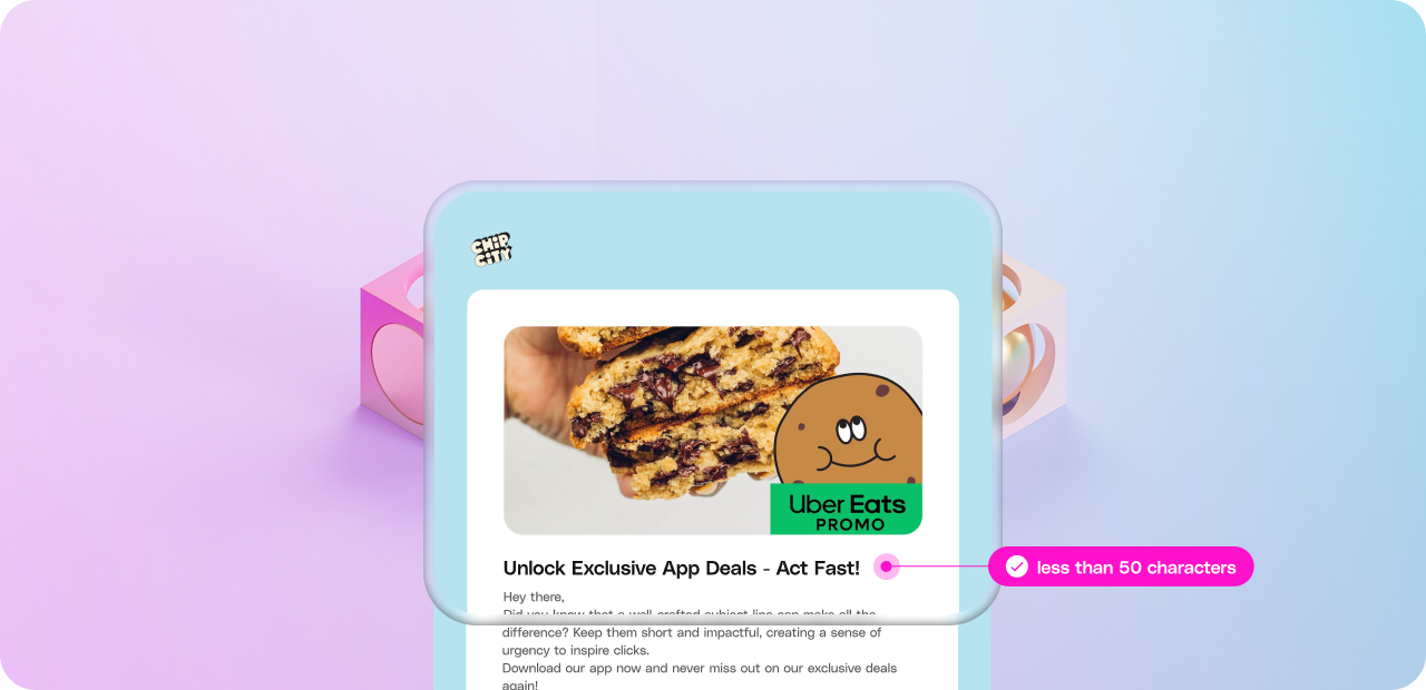 Optimize subject lines