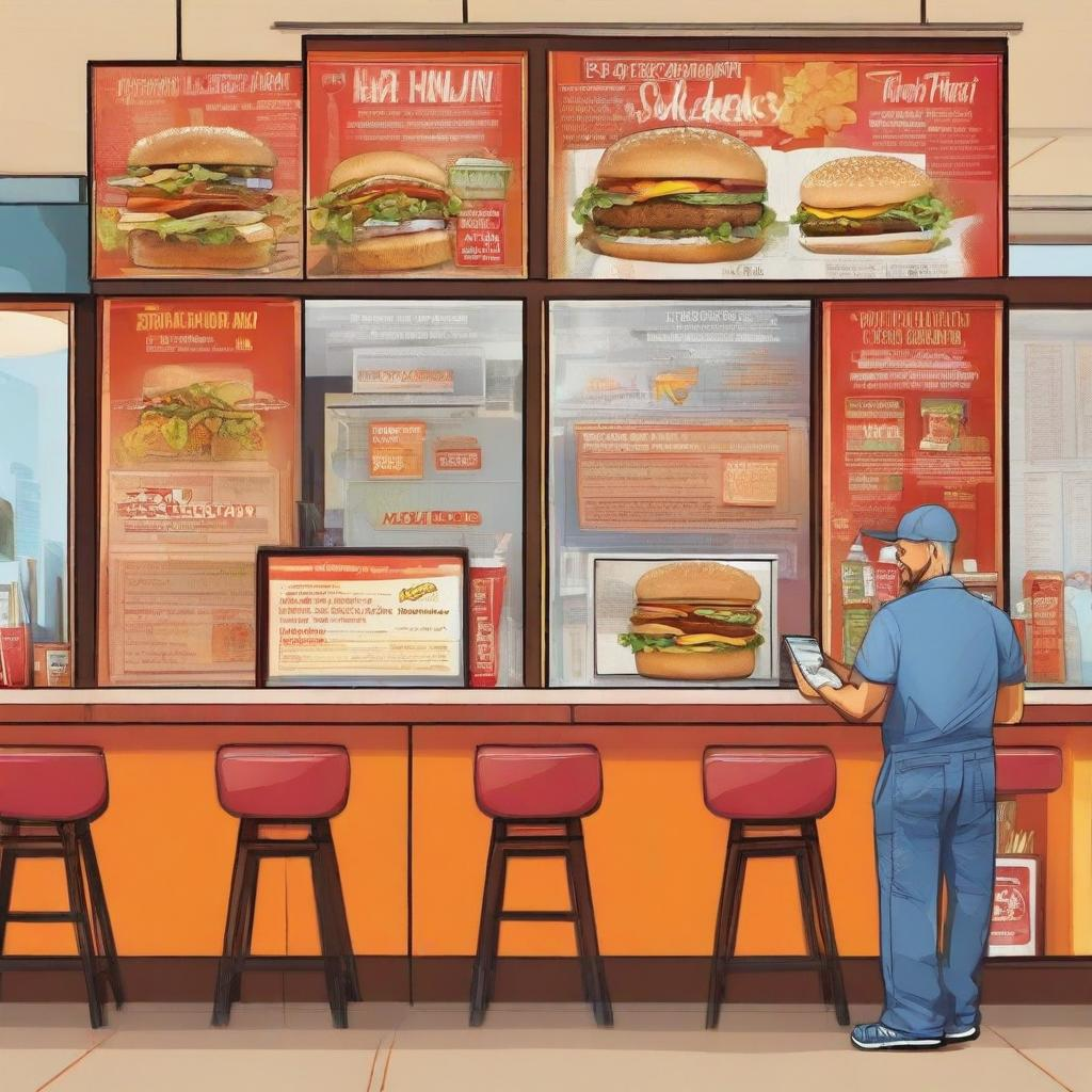 8 Ways Fast Food Chains Like Burger King Use In-store Signage for Promotions