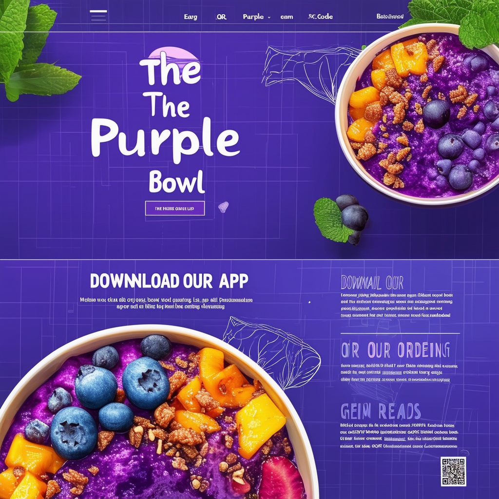 How The Purple Bowl Can Use a Website Redesign to Drive Mobile App Success