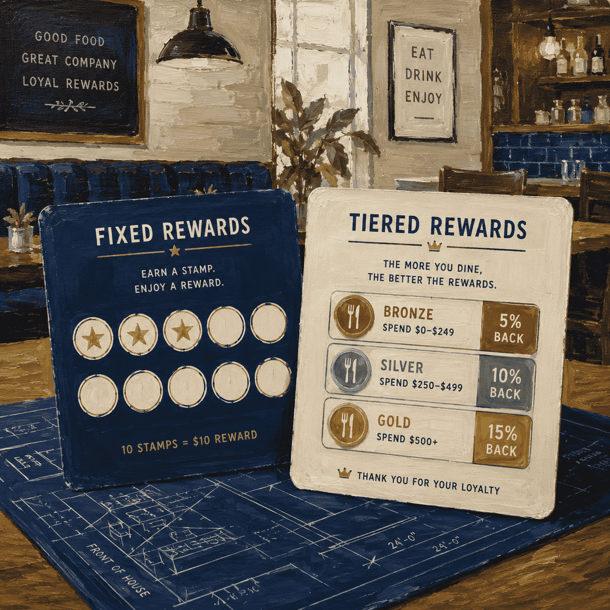 Tiered Rewards vs. Fixed Rewards: Which Restaurant Loyalty Program Works Best?