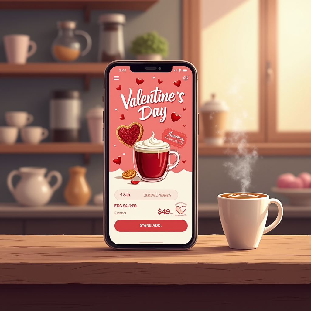 Engage Your Customers: Valentine's Day App Features Every Coffee Shop Needs