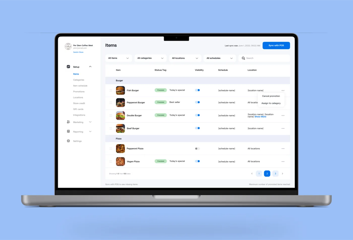 Product Page
