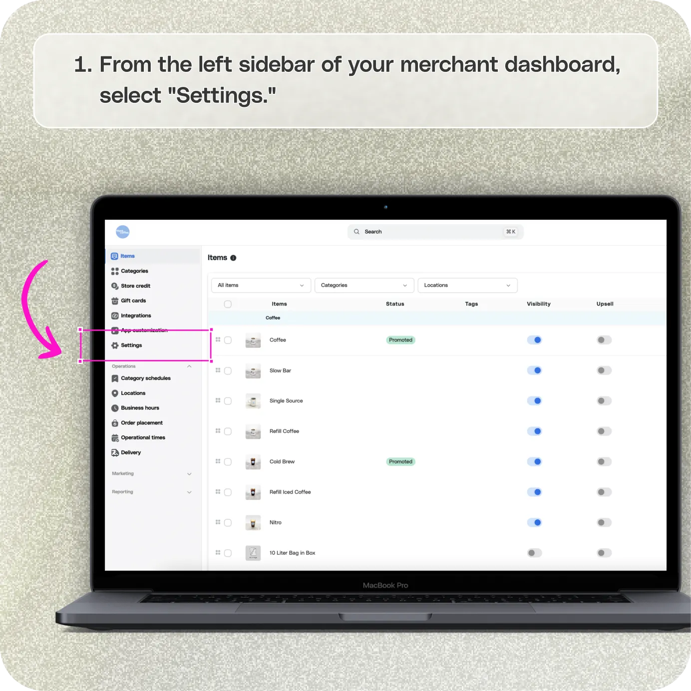 A guide to user management in Per Diem — screenshot 1 of 4