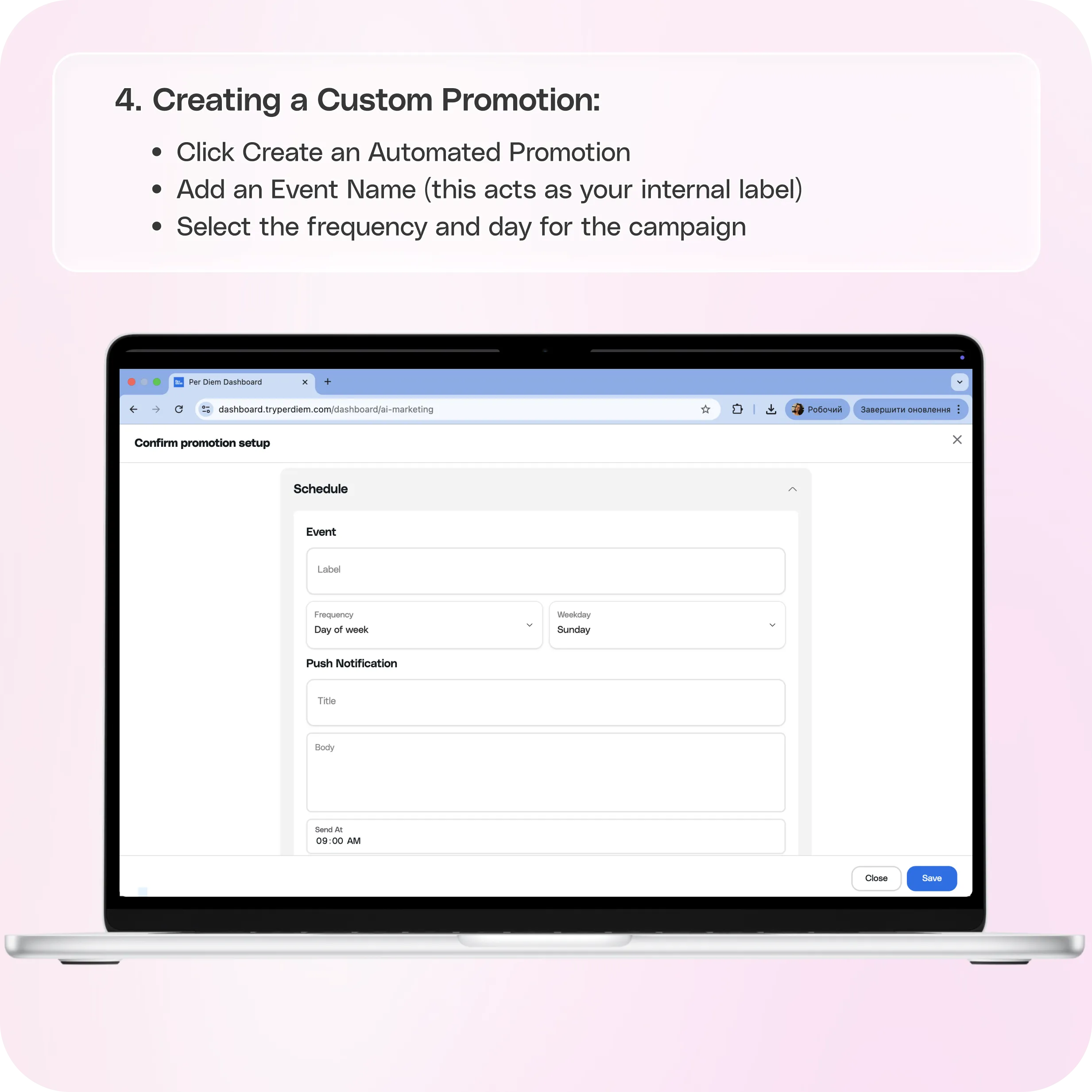 AI Marketing: Launch Auto Marketing Campaigns in Seconds — screenshot 4 of 5