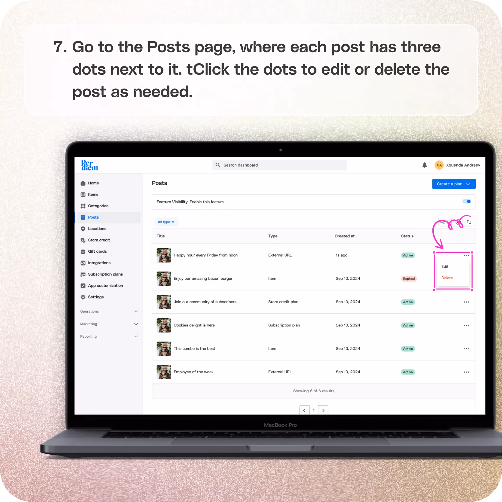 Create Instagram feed in your mobile app — screenshot 7 of 12