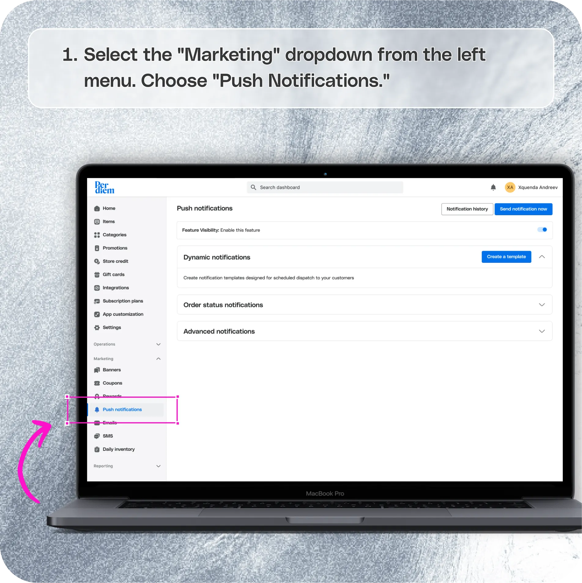 Enable auto-complete order status updates — screenshot 1 of 4