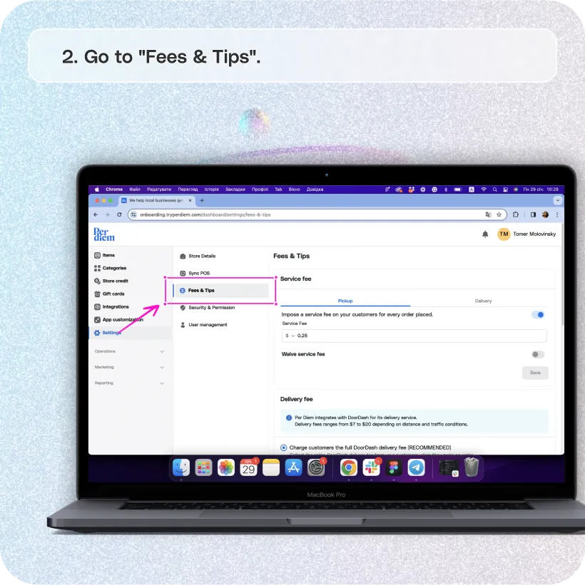 Enable custom tipping in-app — screenshot 2 of 6