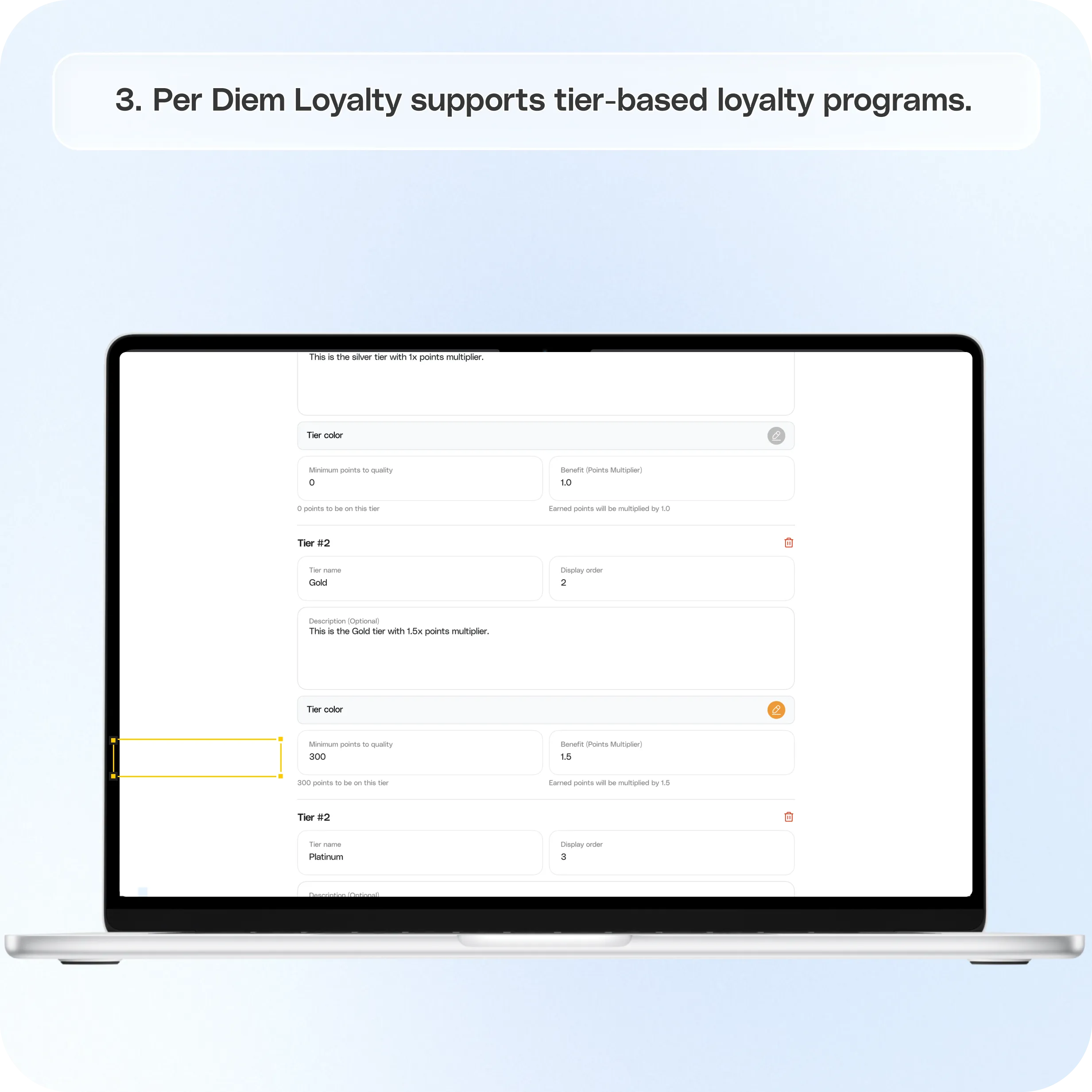 Getting Started with Per Diem Loyalty — screenshot 3 of 4