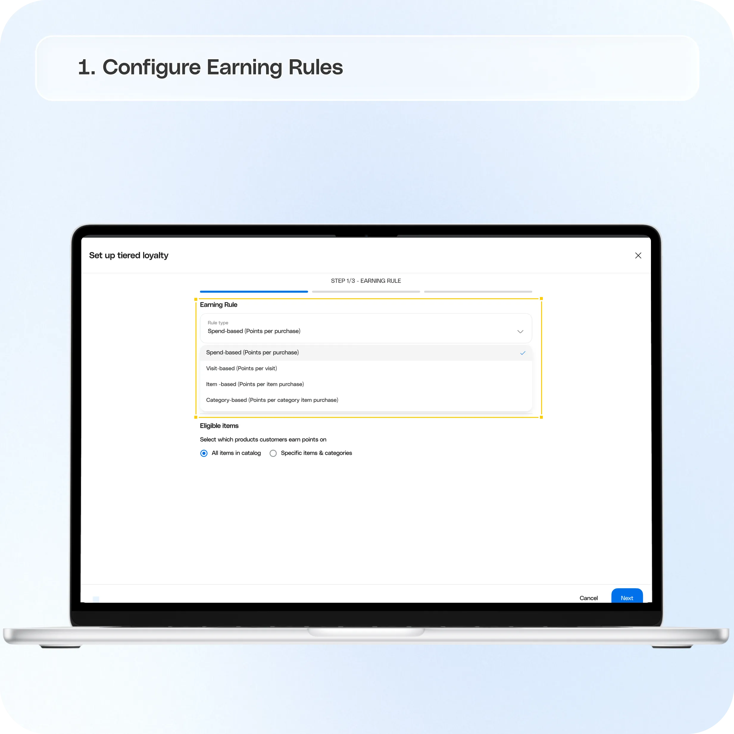 Getting Started with Per Diem Loyalty — screenshot 1 of 4