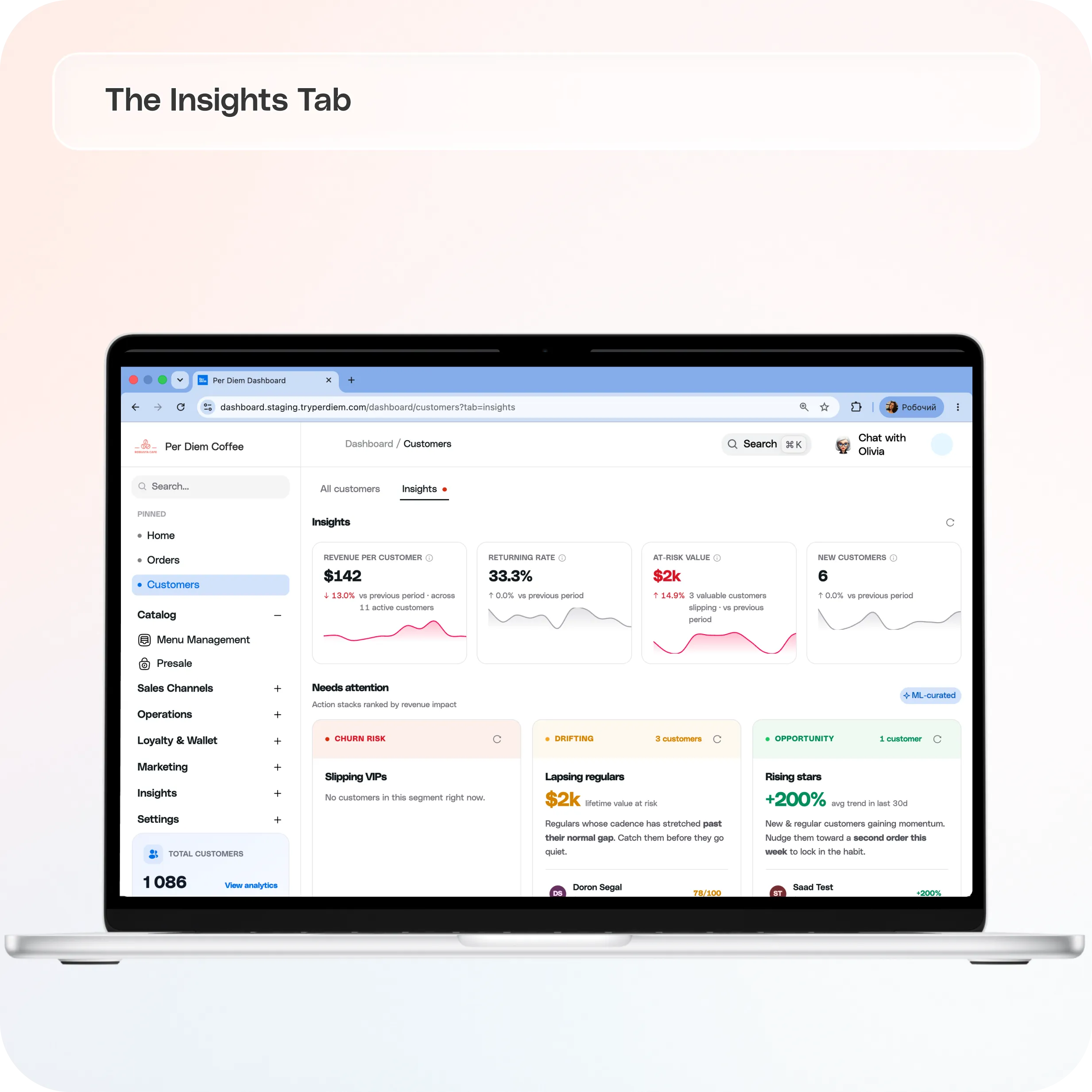 Getting Started with the Per Diem Customer CRM — screenshot 2 of 3