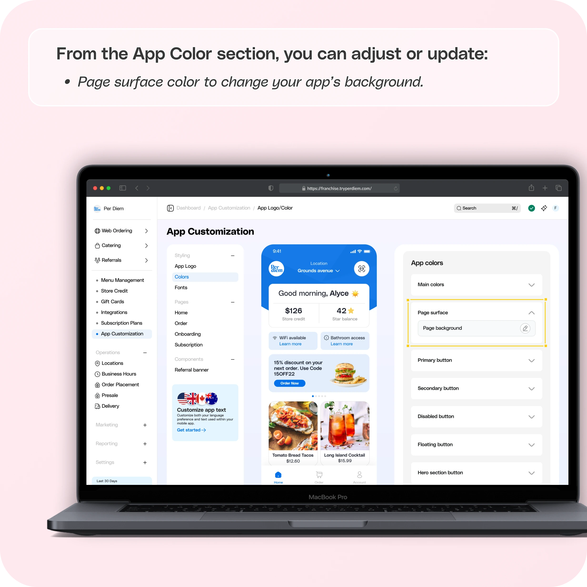 How to customize your app colors to match your brand — screenshot 3 of 6