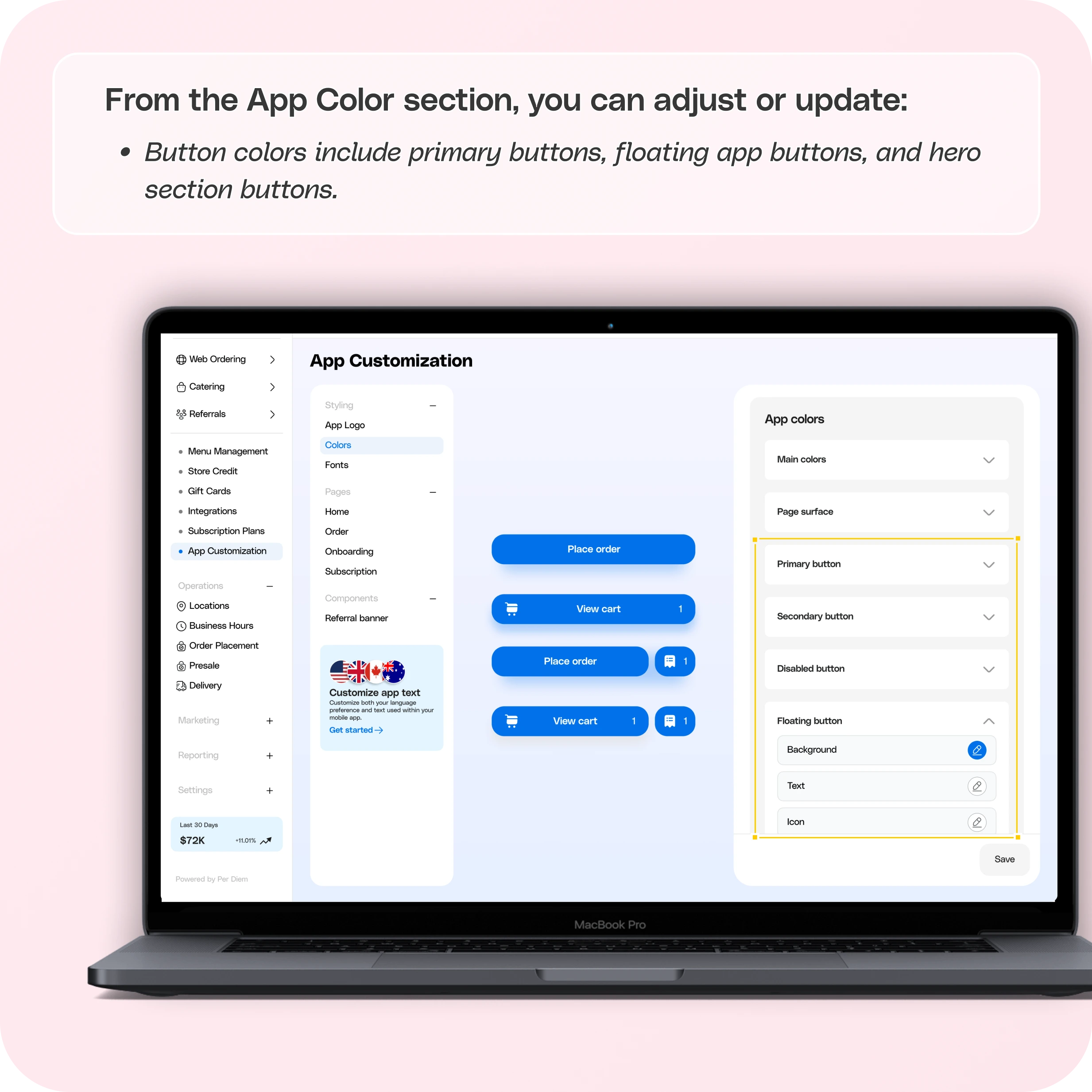 How to customize your app colors to match your brand — screenshot 4 of 6